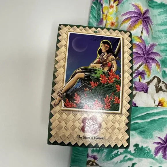 Hilo Hattie Hawaiian Dress Womens 8 Green Purple Floral Sundress Tropical NWT - Picture 7 of 14